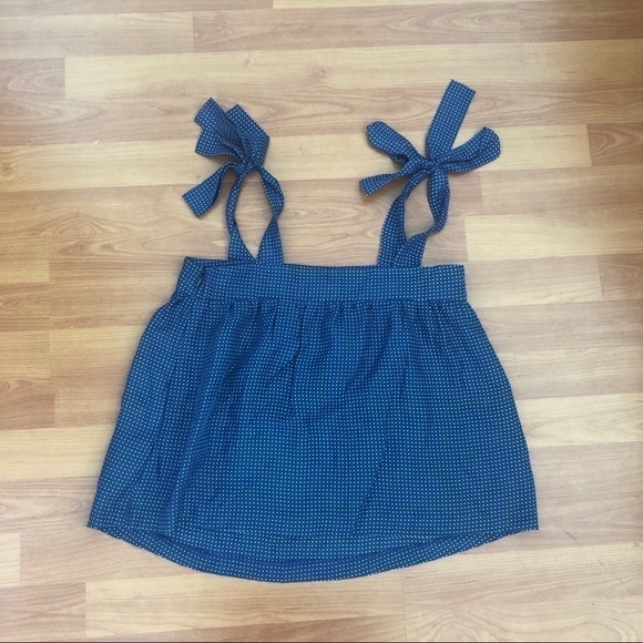 J. Crew Polka Dot Silk Blouse Size 00 - Picture 10 of 16